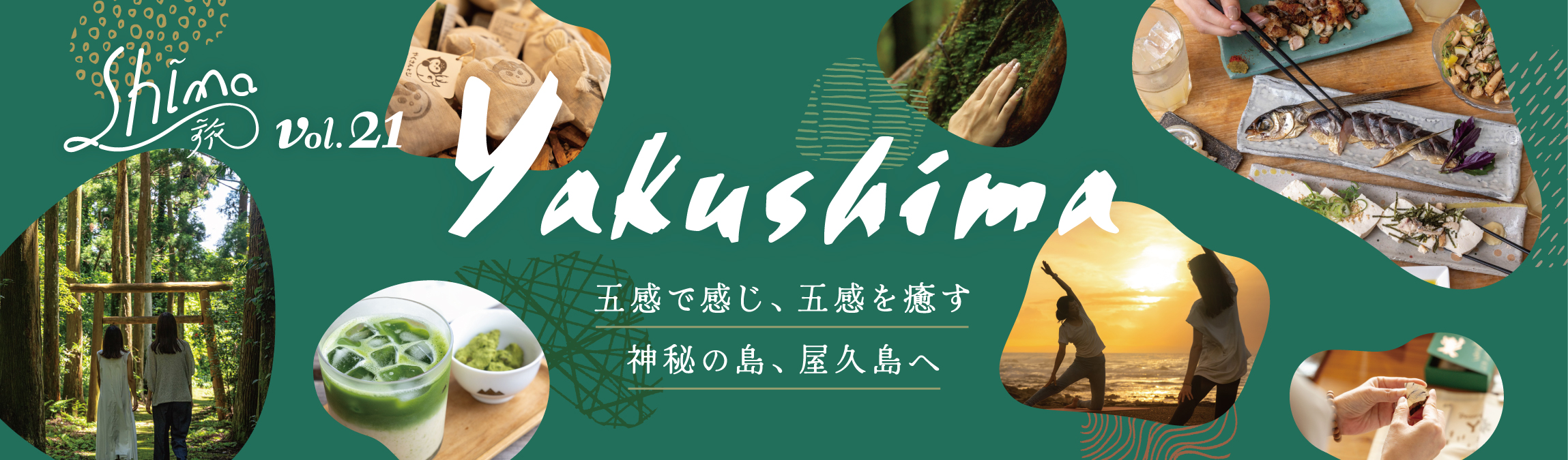 五感で感じ、五感を癒やす　神秘の島、屋久島へ Shima旅 vol.21